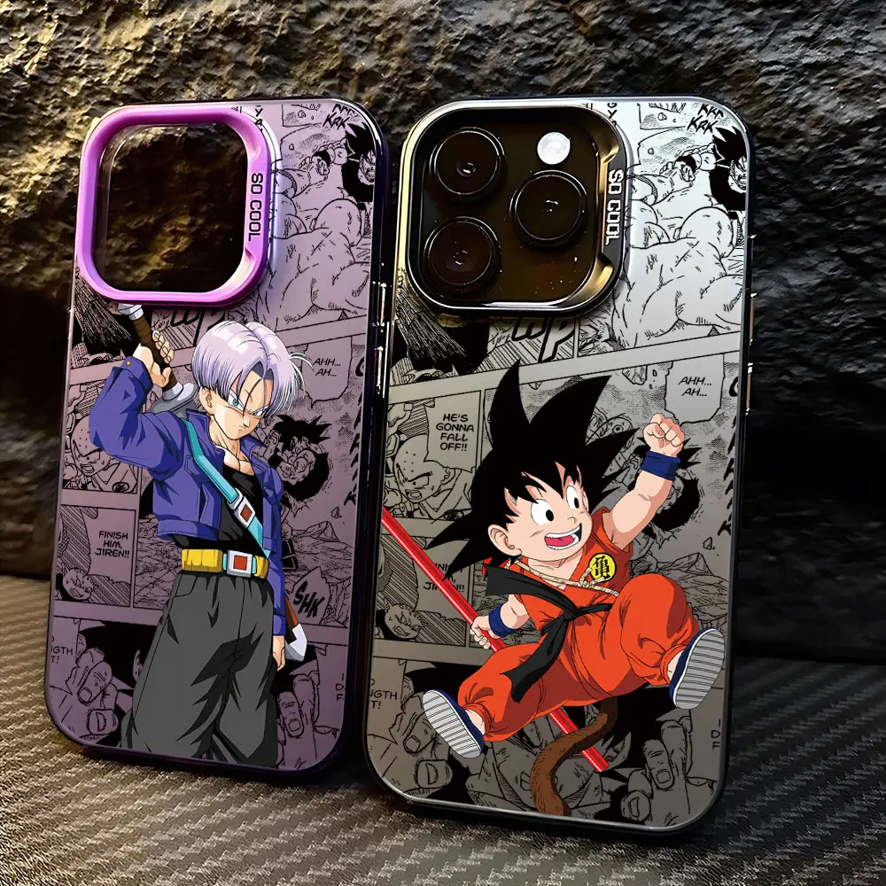 Чехол Anime Son Gokus для Dragons Balls Samsung Galaxy S25 S24 S23 S22 S21 S20 Note20 Ultra Plus FE M31 4G 5G матовая задняя