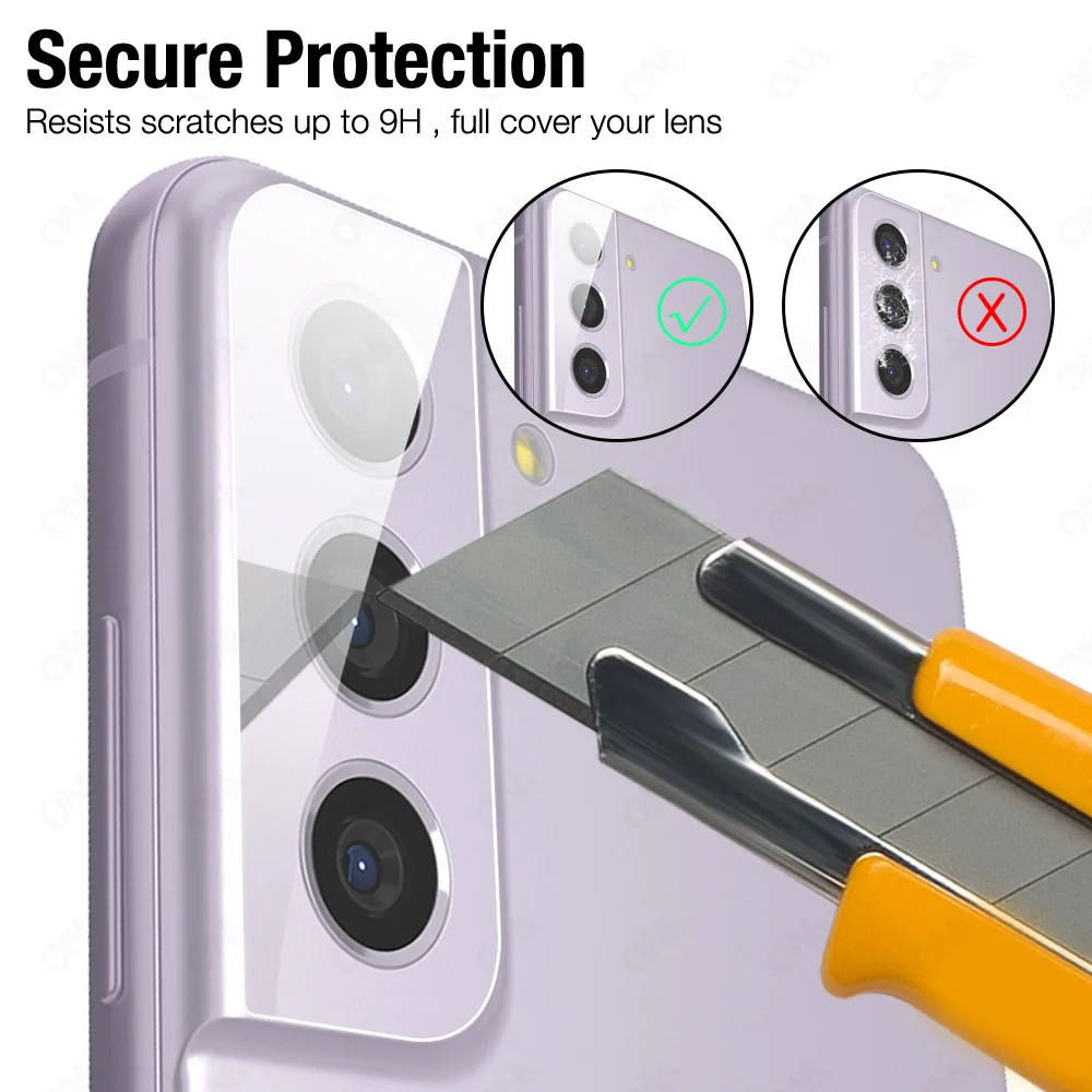 3D Защитная пленка для объектива камеры Samsung Galaxy S23 S22 Plus Ultra S21 S20 FE 5G крышка из