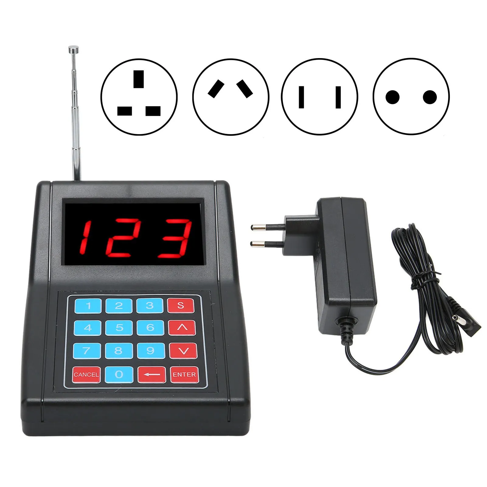 Система пейджера для ресторана SU‑ 668 SU‑ 669 SU‑ 680 SU‑ 668 S SU‑ 669 S, система пейджера для ресторана, 999 кодов, 1000 м, рабочее расстояние 100 ‑ 240 в, Новинка