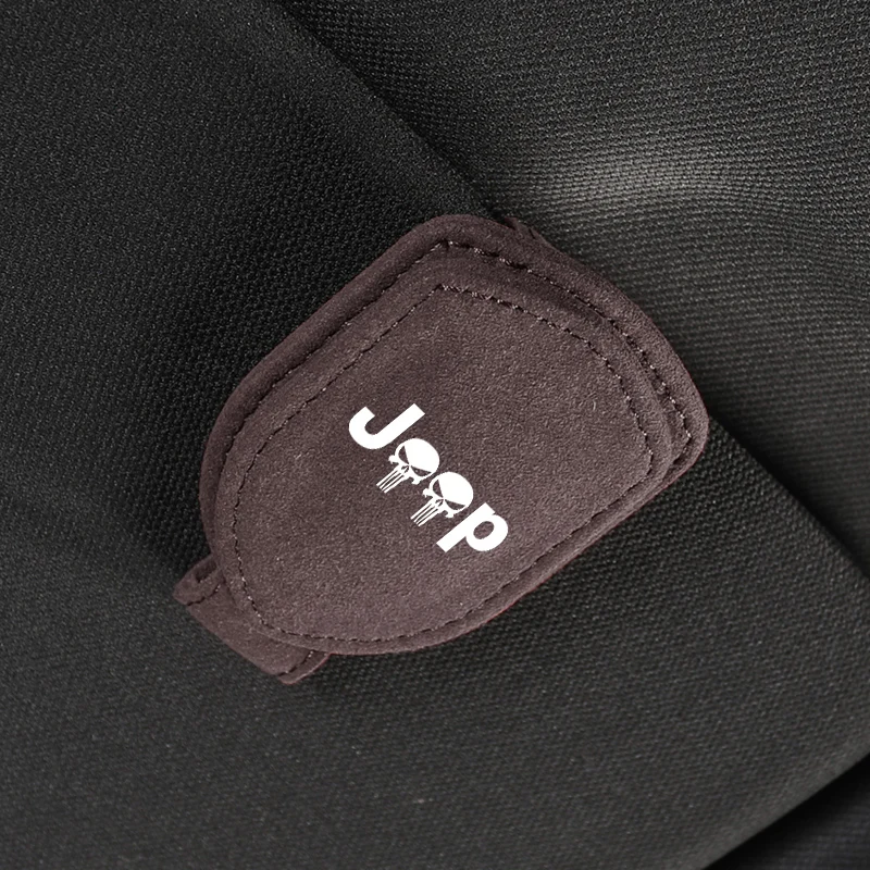 

Автомобильный держатель для очков, зажим для хранения очков, автомобильные аксессуары для Jeep Renegade Compass Cherokee Wrangler Свобода патриота