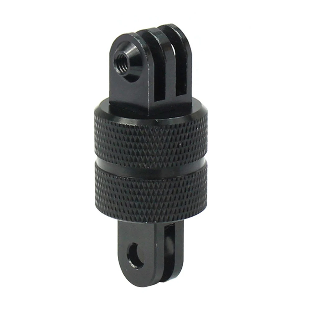 

Durable Camera Accessories Easy To Use Outdoor Metal Adapters Black Space Saving 360 Degree Rotating Mount For GoPro Hero 6 5 7