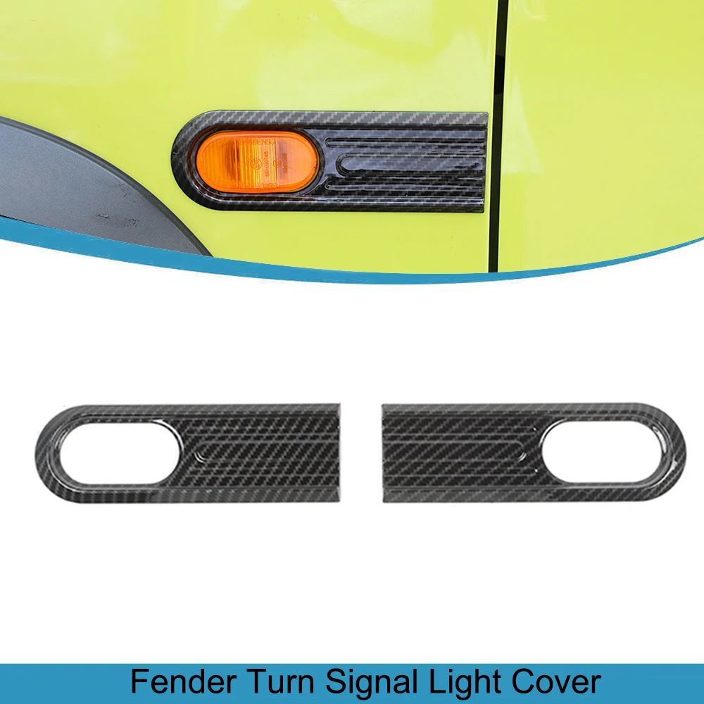 

Car Fender Turn Signal Light Cover Decoration for Suzuki Jimny 2019 2020 2021 2022 2023 JB64 JB74 Auto Exterior Accessories Red