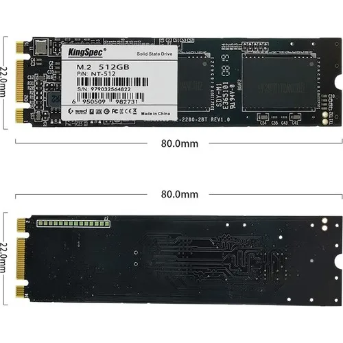 Kaufen Kingspec NT-512 512GB M.2 SSD Zu 2280 Sata Iıı 570 Mb/s - 540 Mb/ss31e-sssd