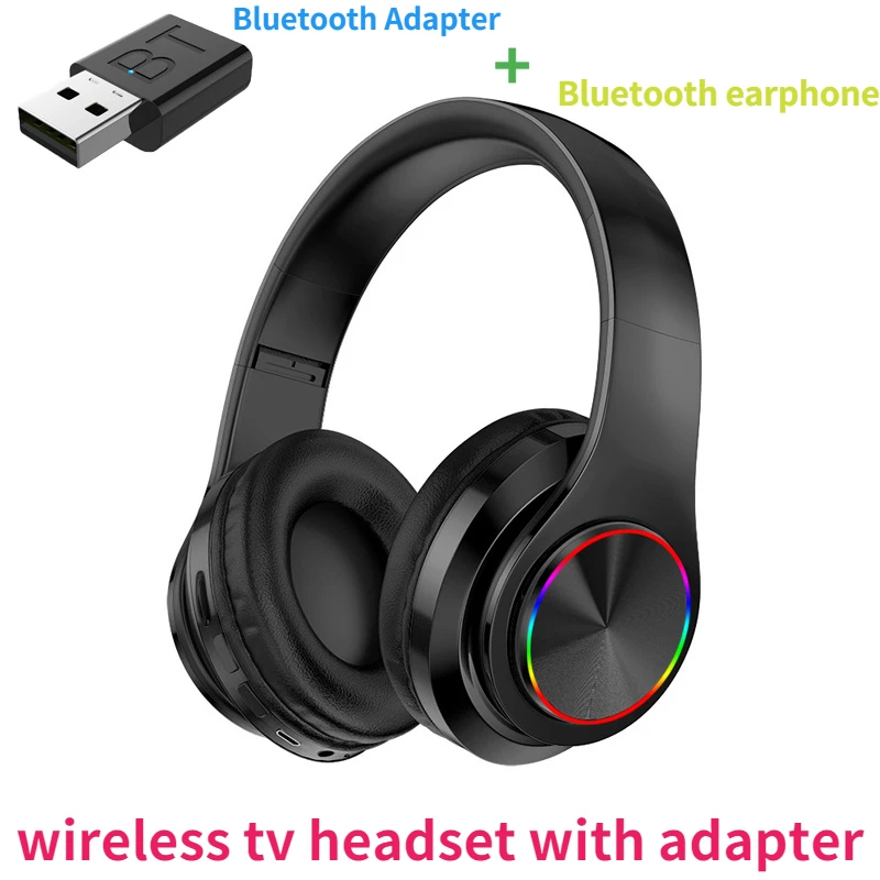

Беспроводные складные стереонаушники с микрофоном и поддержкой Bluetooth 5,0