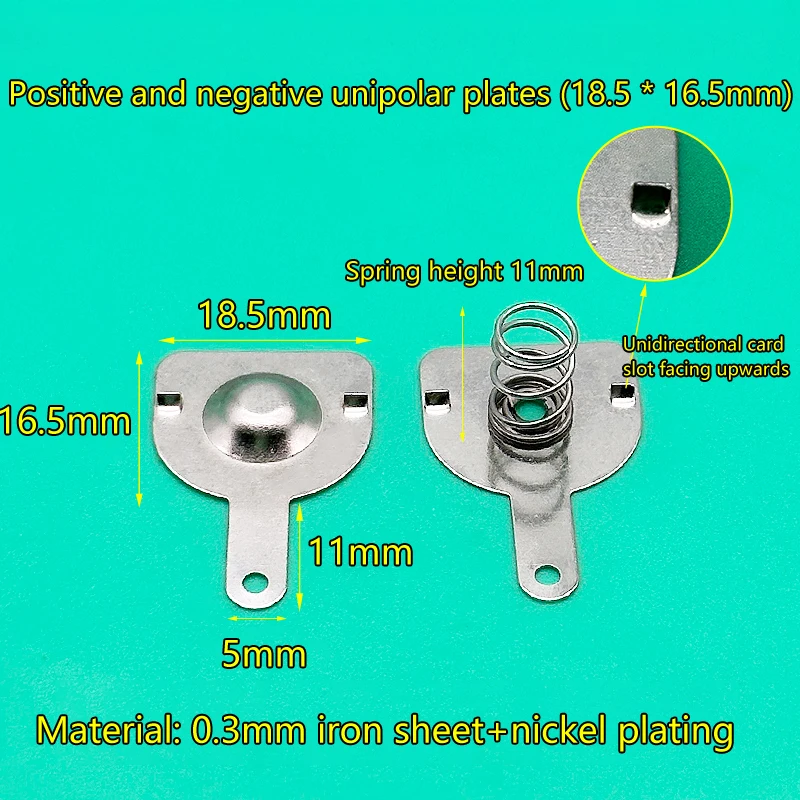 

Пружинные контактные листы для аккумуляторов 18650 HELTC
