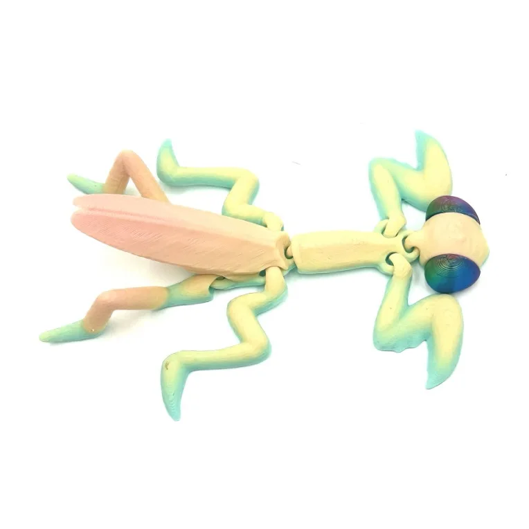 

3D пластиковая фигурка богомола