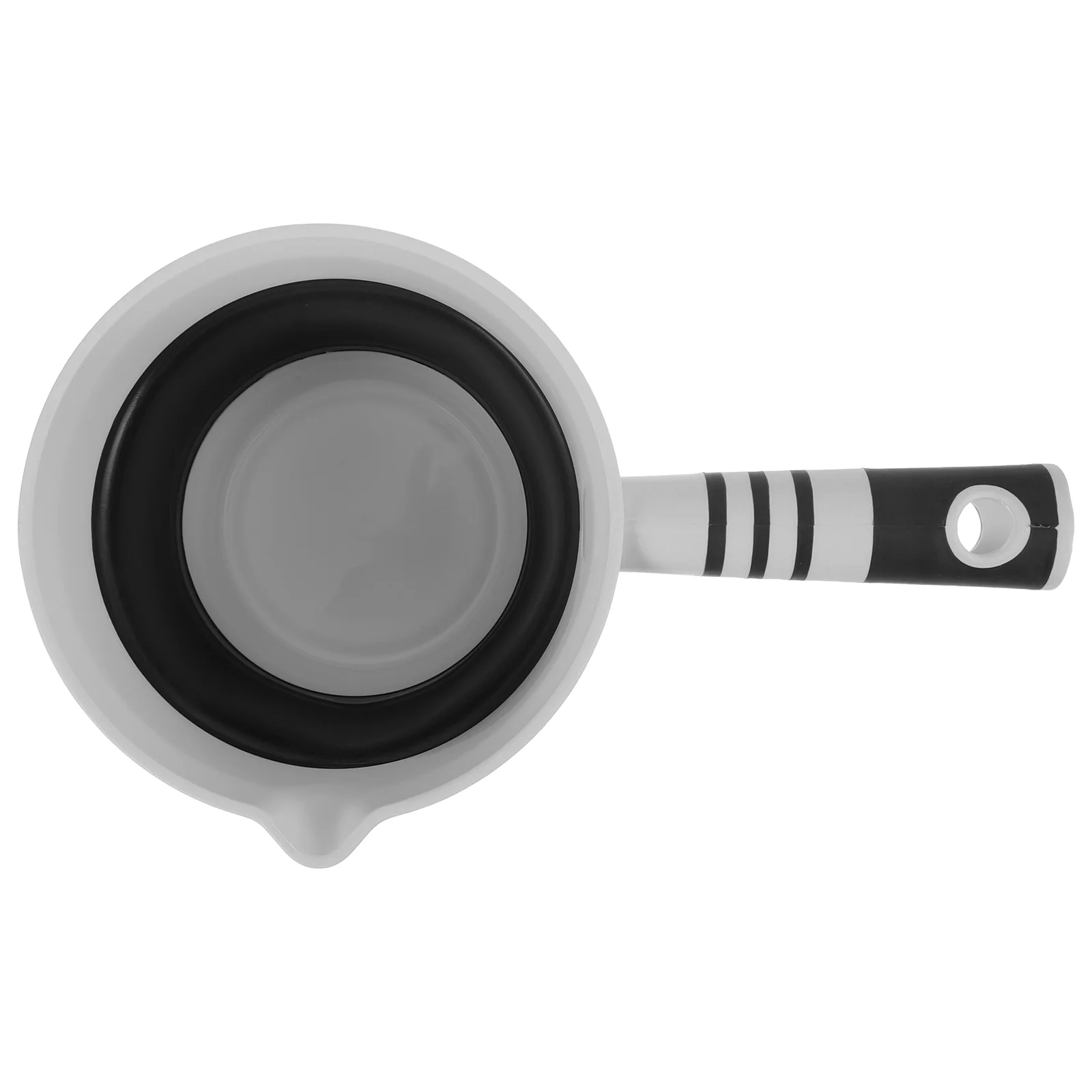 Портативный половник для воды ванны складной совок уличная ложка ковш серая