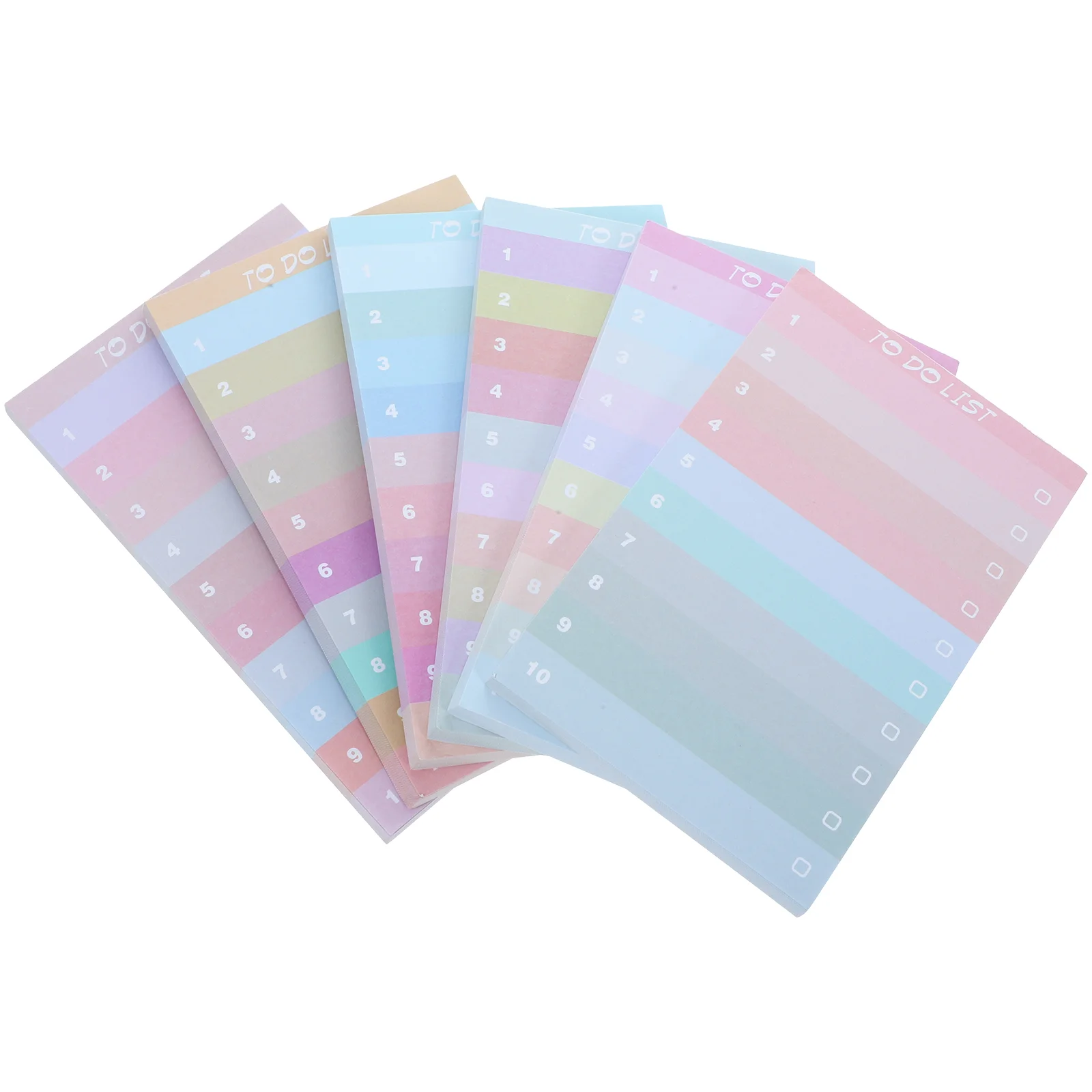 

12 Pcs Note Book Weekly Do List Work Planner Organizer Notebook Multicolor Notepad