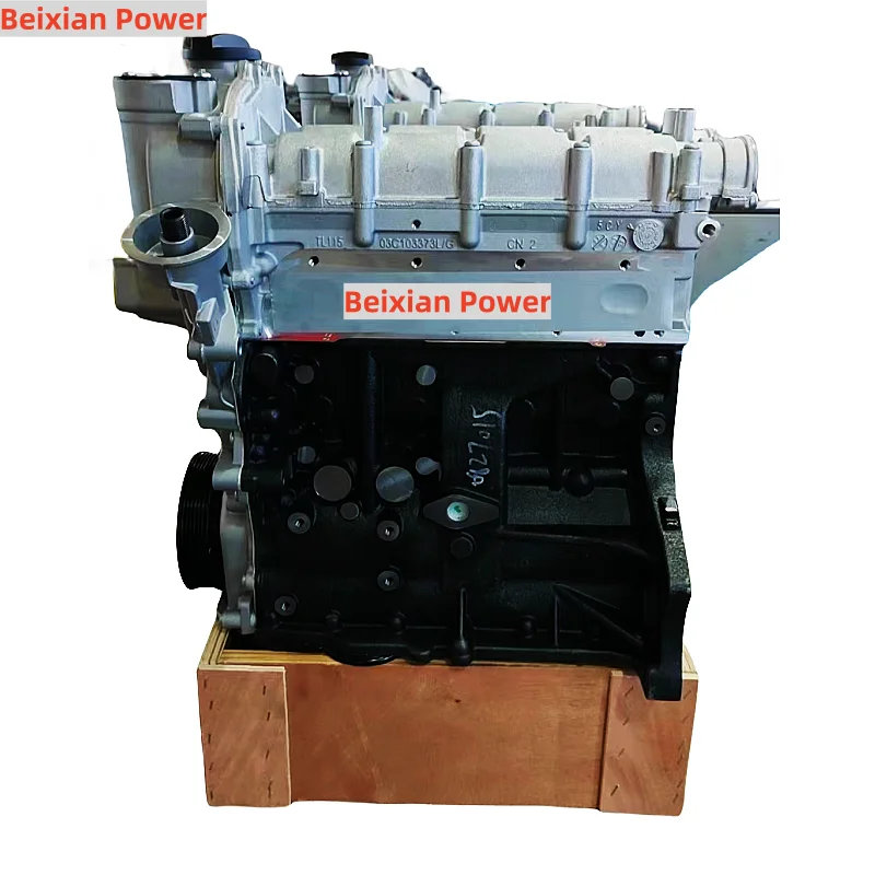 Фото Оригинальный двигатель 03C100092BX EA111 1.6L CFNA для Skoda Fabia, VW Polo, Lavida №2