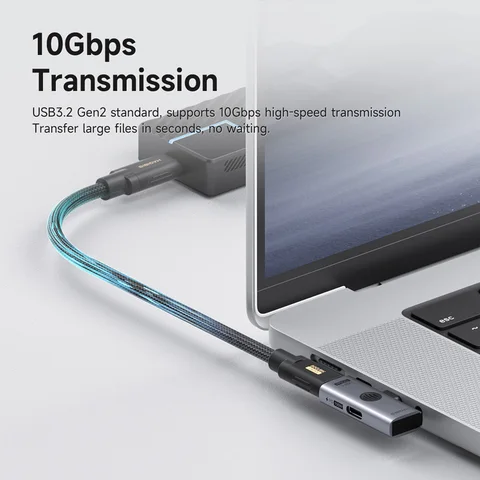 Hagibis Dual USB C адаптер 1 в 2, разветвитель с портом зарядки 100 Вт, конвертер USB C в OTG для наушников для iPad iPhone Macbook
