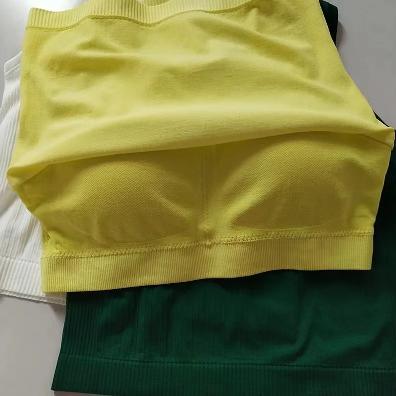 Lulu EBB Yoga Tank Top Women Sports Jacket Shape Vest Fitness Sleeveless Spring Summer Bra With Chest Pad Workout Gym Tank Tops