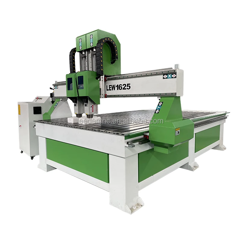 Jinan wood CNC cutting machine 1325/1625/2030 4-axis cabinet furniture processing rotary head milling cutter CNC machine tool