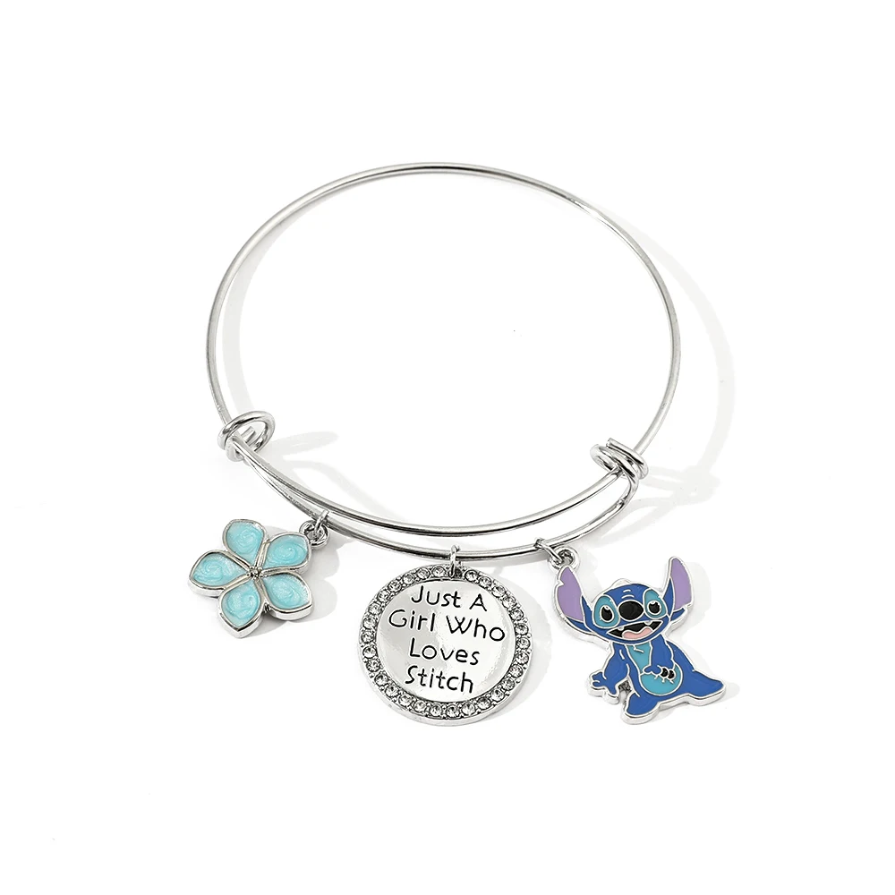 Металлический Браслет В Стиле Аниме Лило И Стич Унисекс Только Девушка Которая