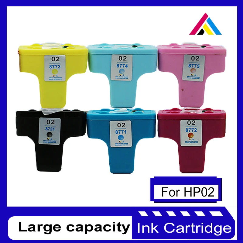 

CSD For HP02 Compatible ink cartridges HP 02 HP Photosmart 8230 8238 8250 8250v 8250xi 8253 3210 3210a 3210v 3210 3213 Printer