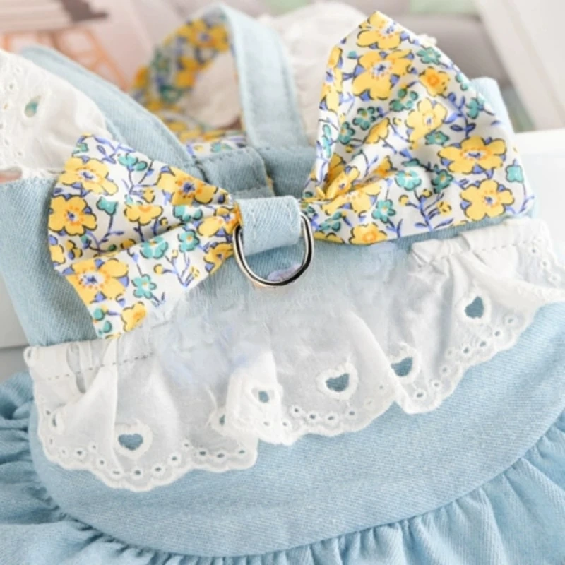 Одежда для домашних животных кошек собак летняя маленькая принцесса щенок