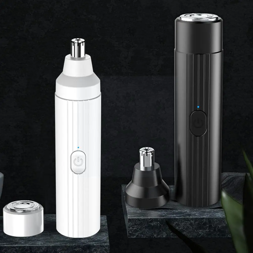 

Portable Pocket Men's Shaver Usb Charging Floating Electric Electric Alloy Shaver Rechargeable Aluminum Car Shaver Mini V4h8