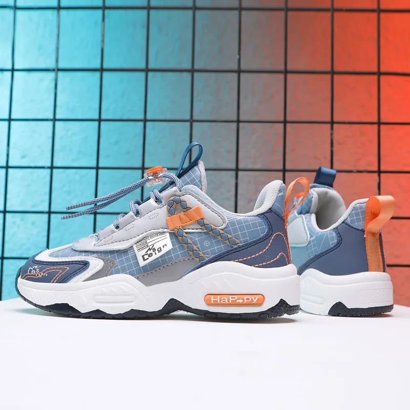 2022 Fashion Color High Quality Platform Sneakers Kids Outdoor Children's Sports Shoes Sneakers for Boys and Girls basket enfant