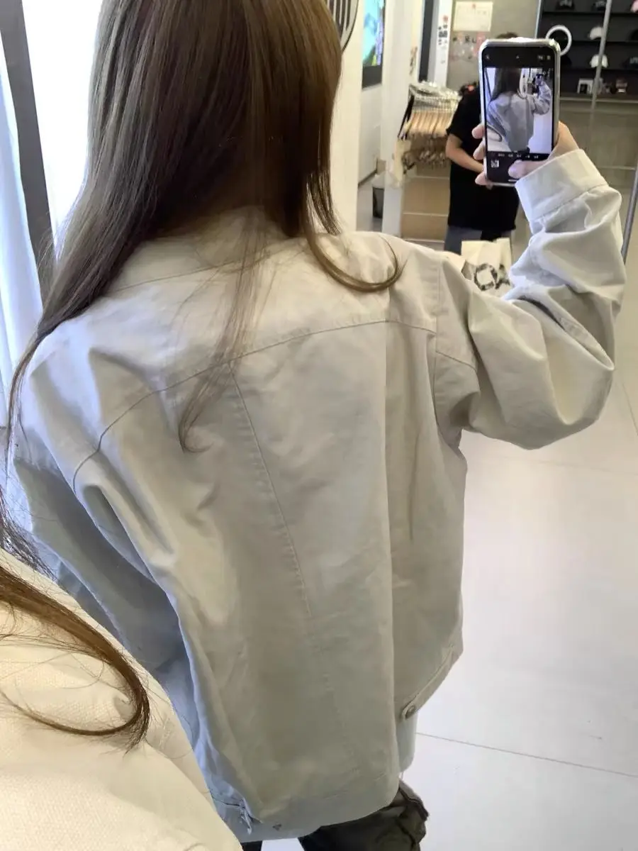 Американская винтажная бейсбольная форма повседневная верхняя одежда для