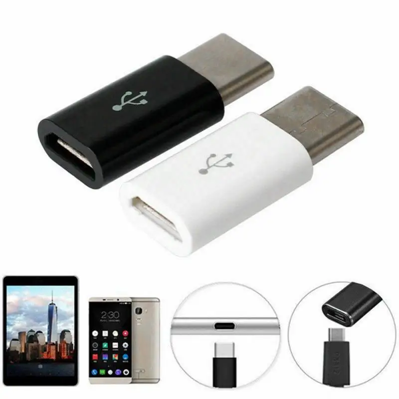 

Small USB Type C Male to Micro USB Female Adapter USB Type-C Support OTG Cable For 4C/LeTV /Huawei /HTC Oneplus LG Tablet