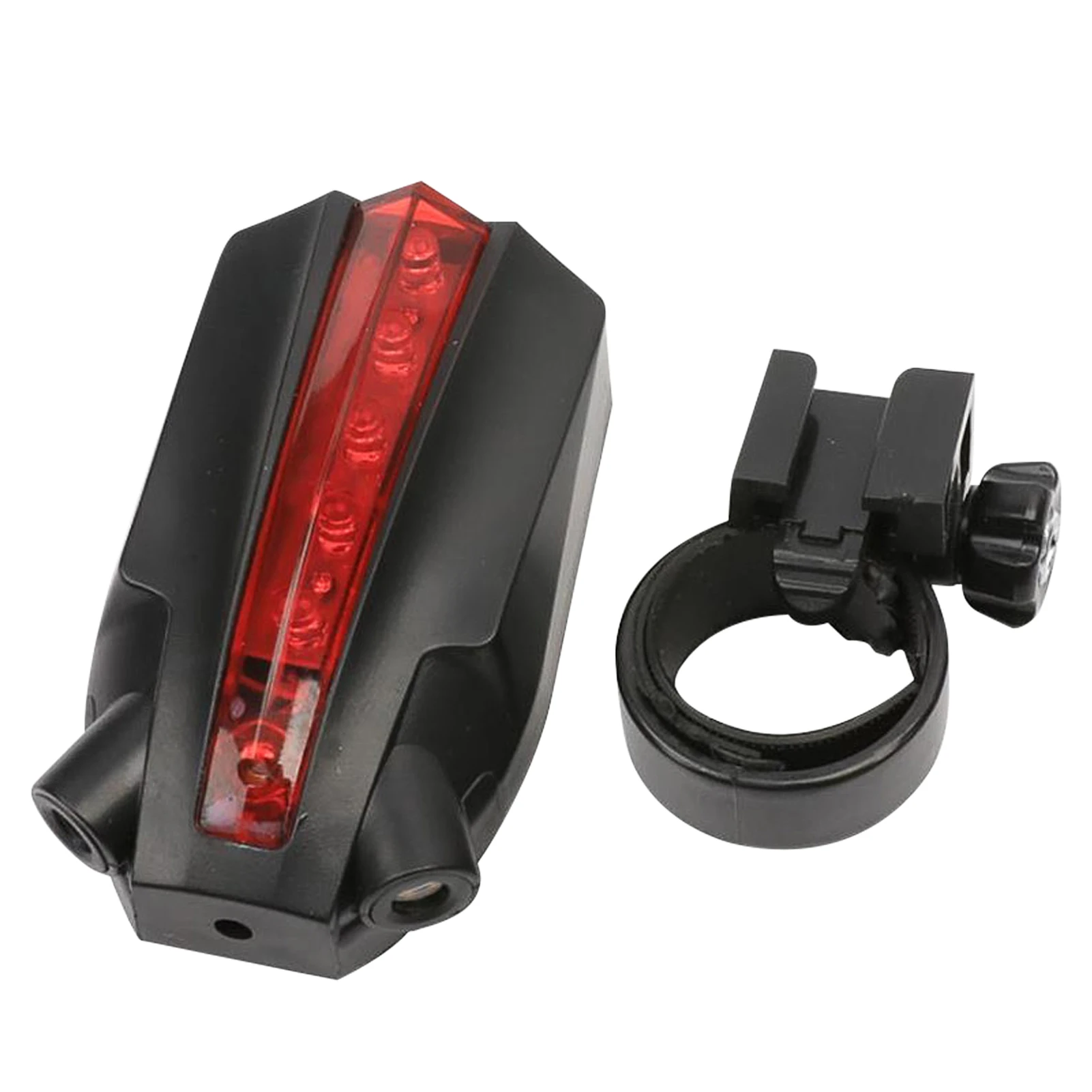 

Bike Projection Tail Light Bike Rear Lamps With 2 Lasers & 1 Bicycle Logo &5 LED Red Lamp 4 Flashing Mode Night Safety Warning C