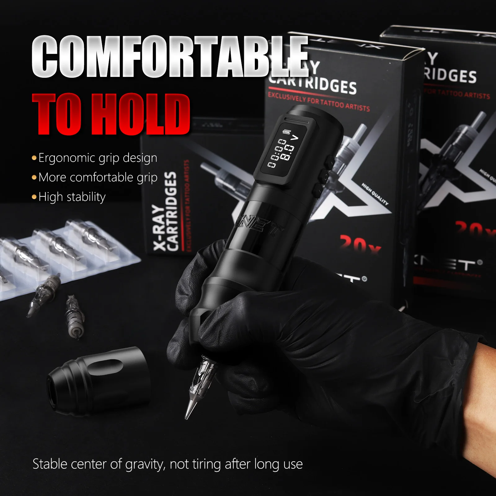 XNET Claws 2025 Беспроводная тату-машинка Роторная ручка с мощным бесщеточным