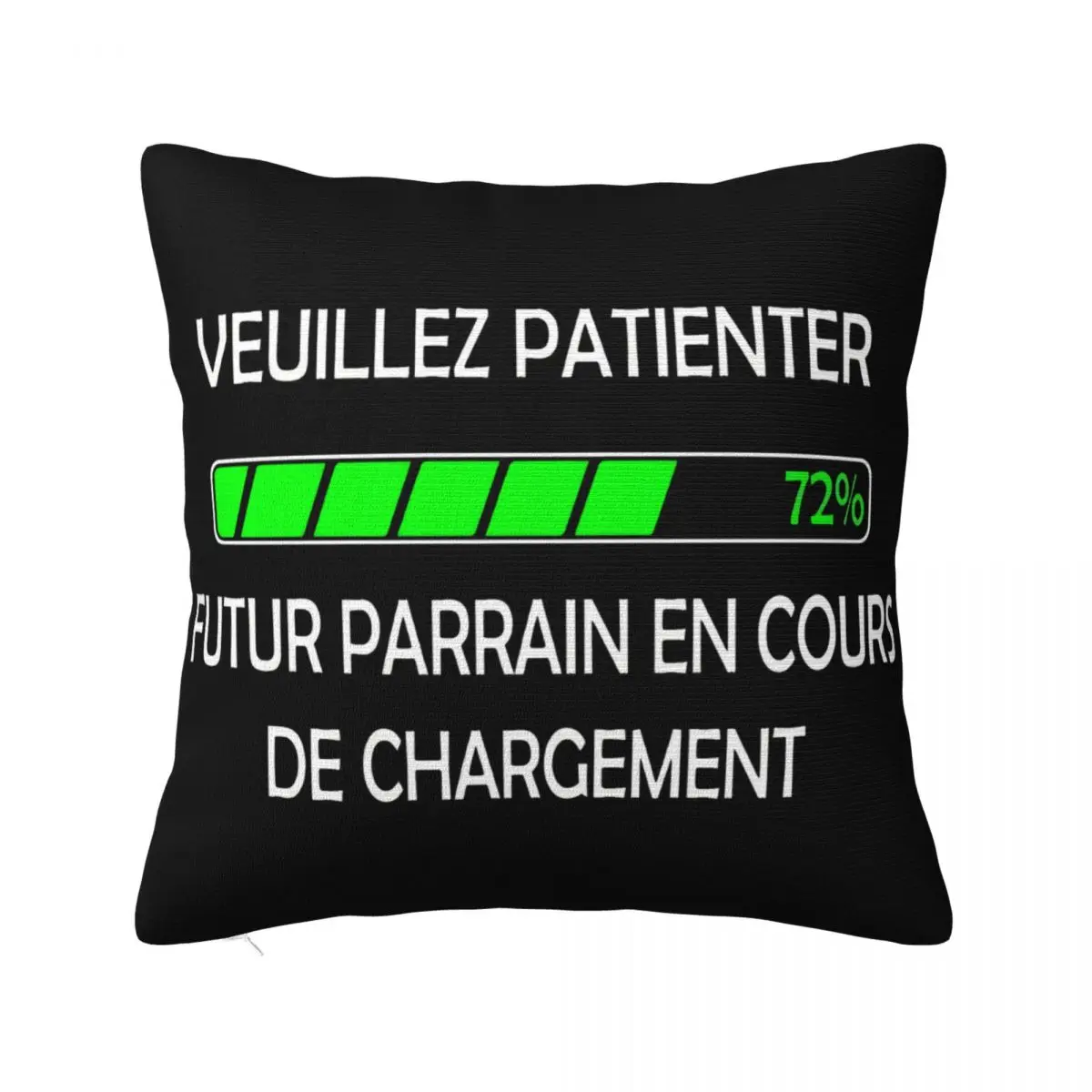 Homme Veuillez Patienter Futur Parrain En Cours De Chargement Man Pattern оригинальная креативная наволочка для