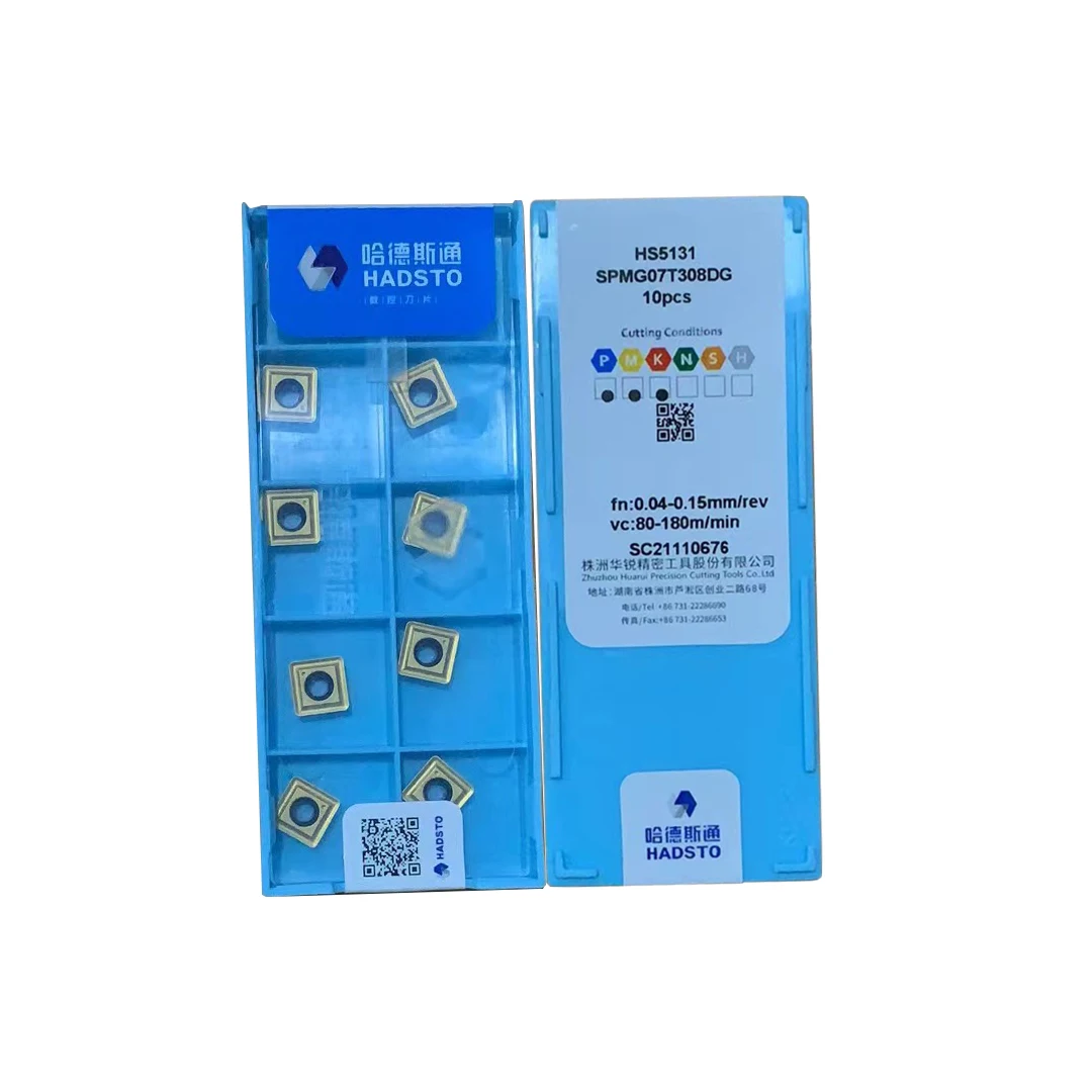 

100% Оригинальный SPMG SPMG050204 SPMG07T308 SPMG090408 SPMG110408 SPMG060204 DG HS5131 U лопасти дрели