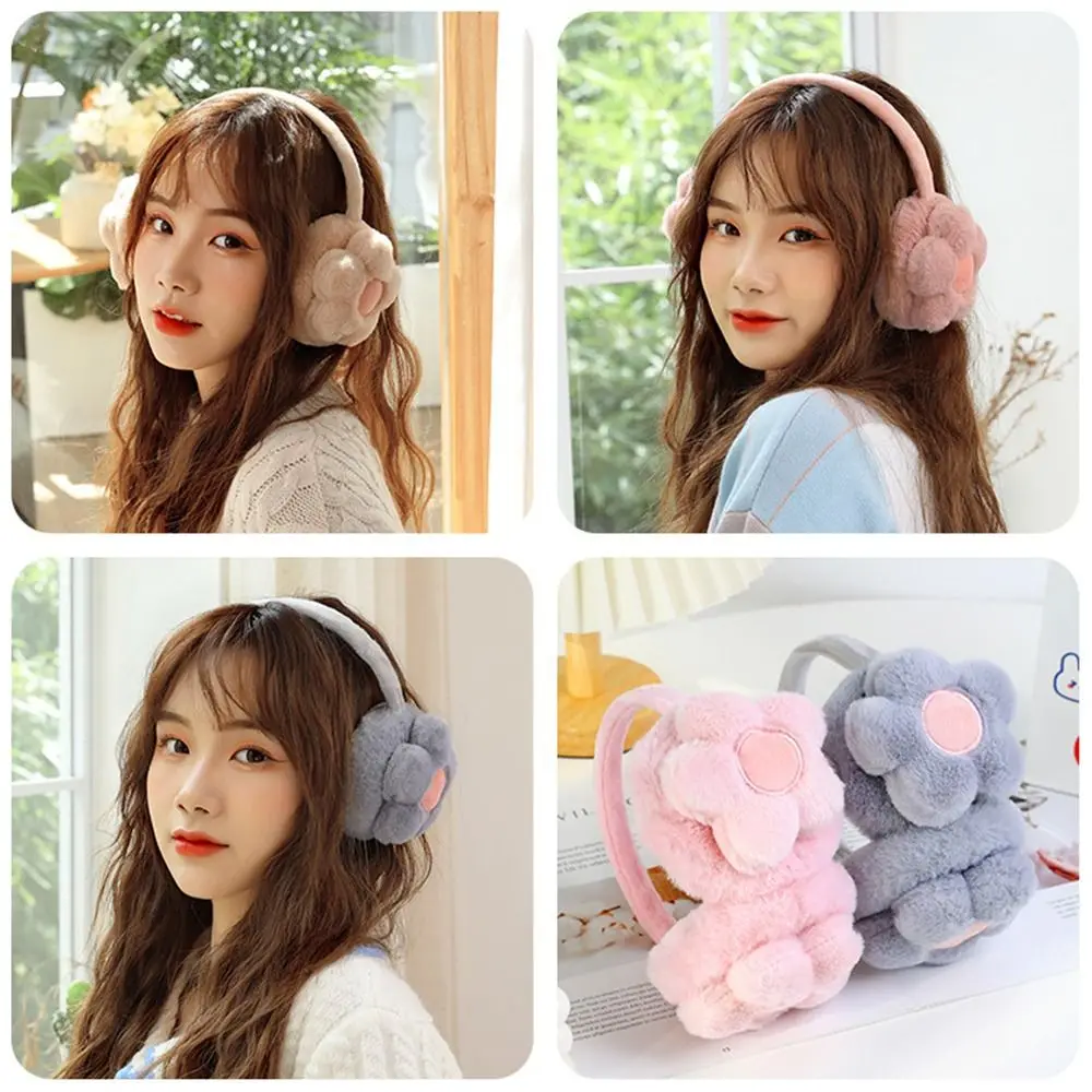 

Winter Cosy Warm Fluffy Ear Warmer Ear Cover Plush Earmuffs Earflaps
