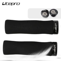 litepro mountain bike handlebar locking grip 127mm ultra light 22 2mm soft sponge grips iamok bicycle parts