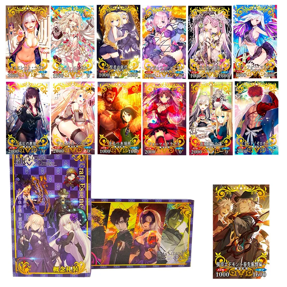 

Genuine Fate Grand Order Fgo Out Of Print Candy Toy Glue Card Anime Character Flash Card Table Toys Child Family Gifts
