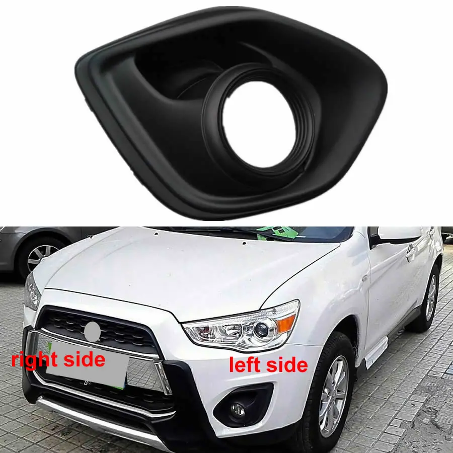 

For Mitsubishi ASX 2013 2014 2015 Front Bumper Grille Driving Lamp Cover Fog Light Cover Fog Lamp Shell