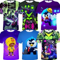 childrens tee kids game crow colt crow and star 3d t shirts boys girls short sleeve baby clothes