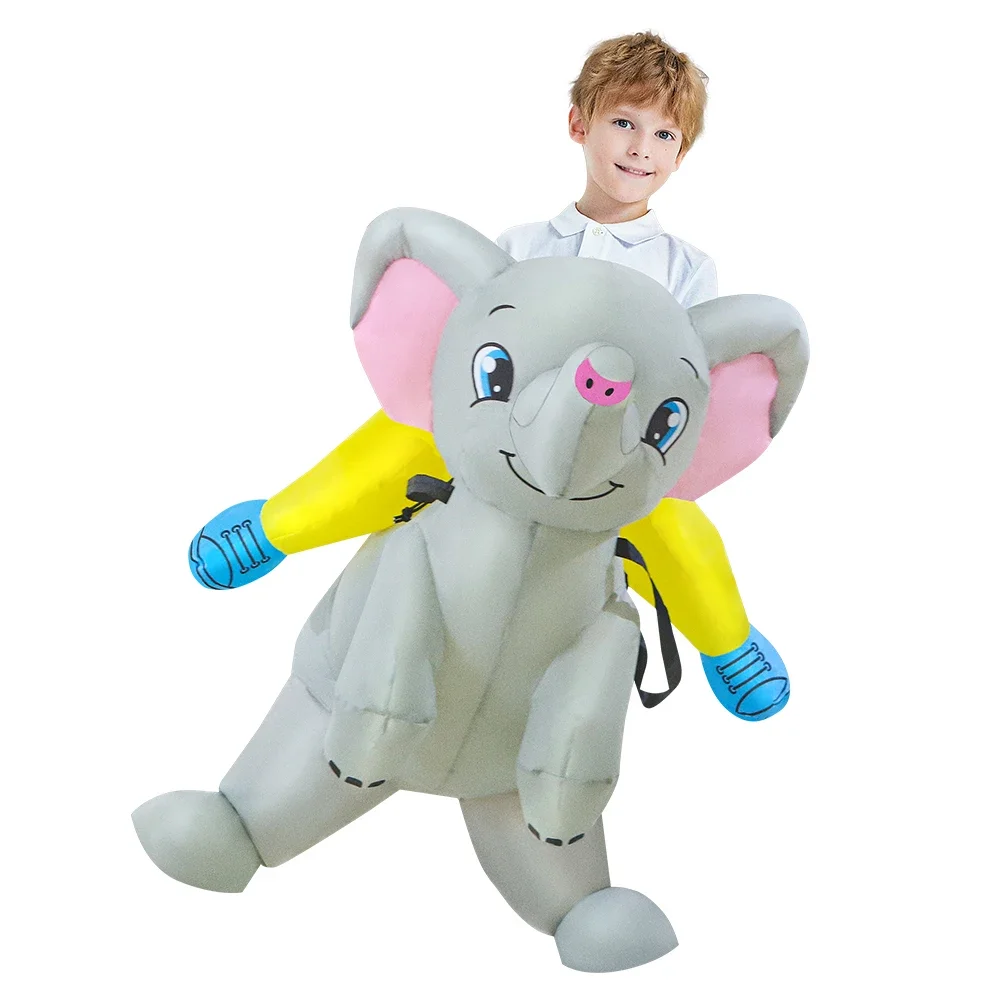 Новогодняя праздничная вечеринка маскарад косплей забавный надувной костюм