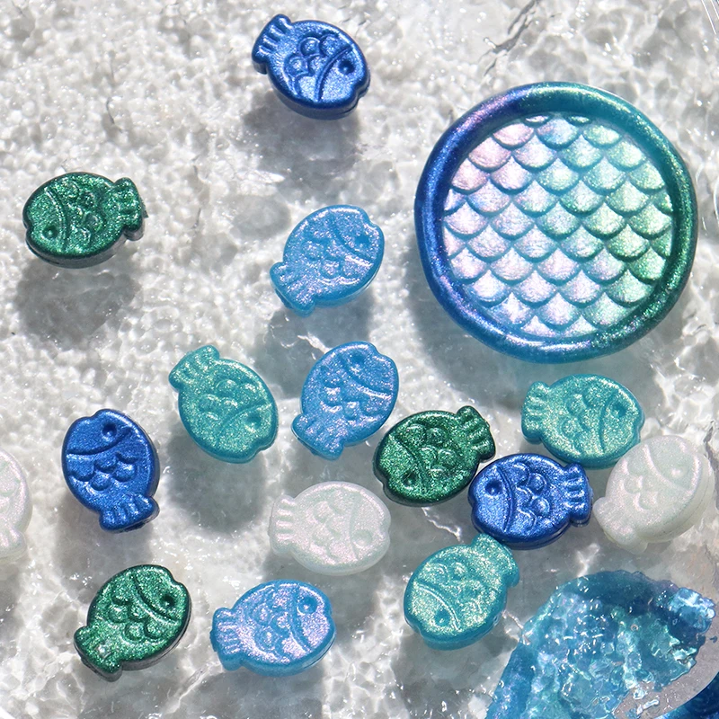 80 шт. восковые палочки в форме рыбы частицы сургучные бусины конверт сделай сам