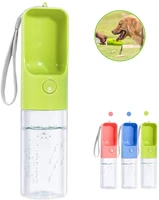 dog water bottle for walking portable pet travel water drink cup mug dish bowl dispenser 15oz capacity