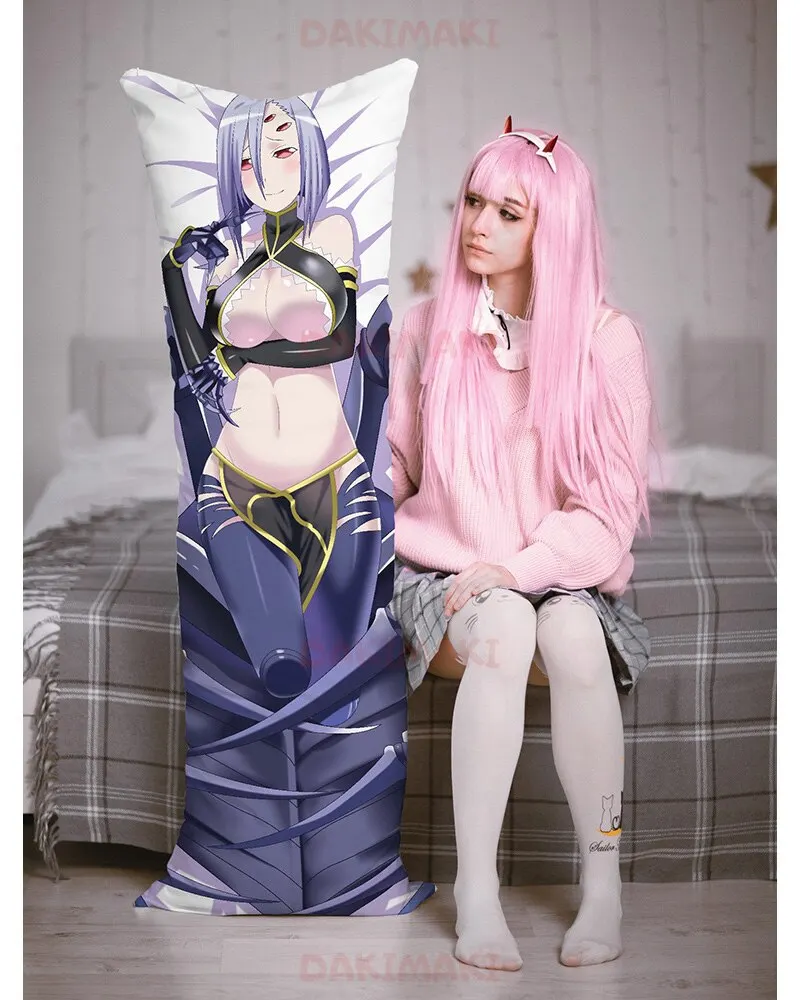 Дакимакура Рахнера Арахнера Повседневная жизнь с девушкой-монстром арт. D0247 150х50 |