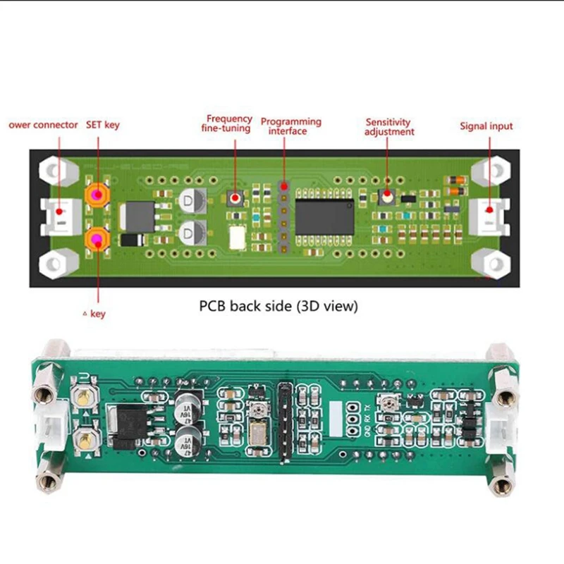 PLJ-6LED-A PCB дисплей Счетчик радиосигнала с высоким сопротивлением используется для
