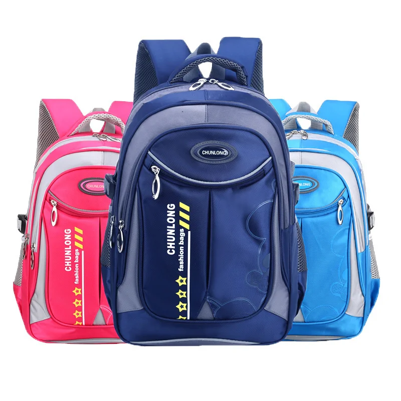 

Children School-bag High Quality Unisex Stylish Students Backpack Teenage Satchel School Bags Mochila 6362