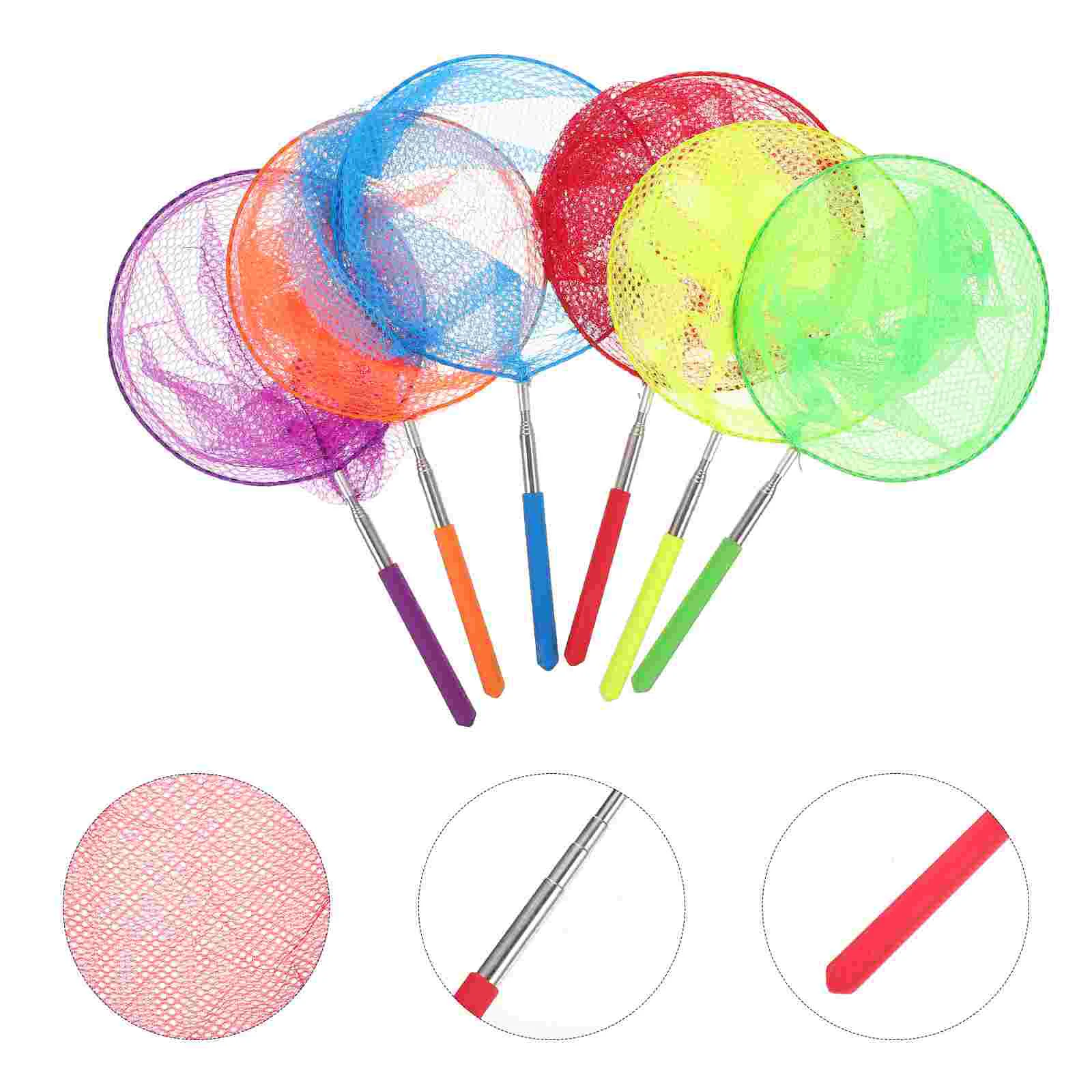 

Netcatcher Bug Nets Insect Catching Telescopic Fishing Butterflies Fly Colorfulchildren Stainless Largehatching Outdoor