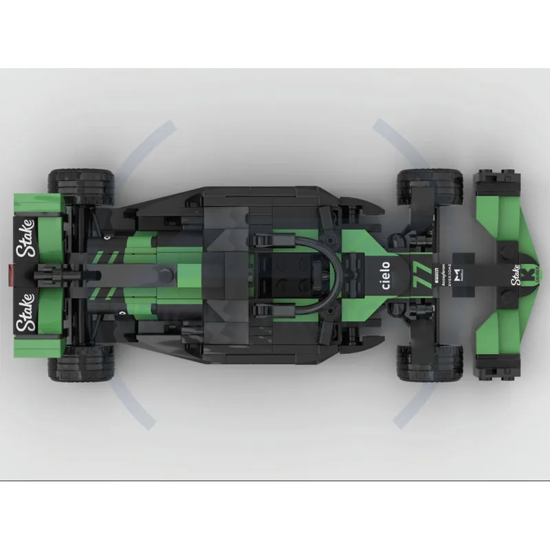 MOC-182479 F1 формула One C44 модель 289 строительные блоки детали MOC креативные детская