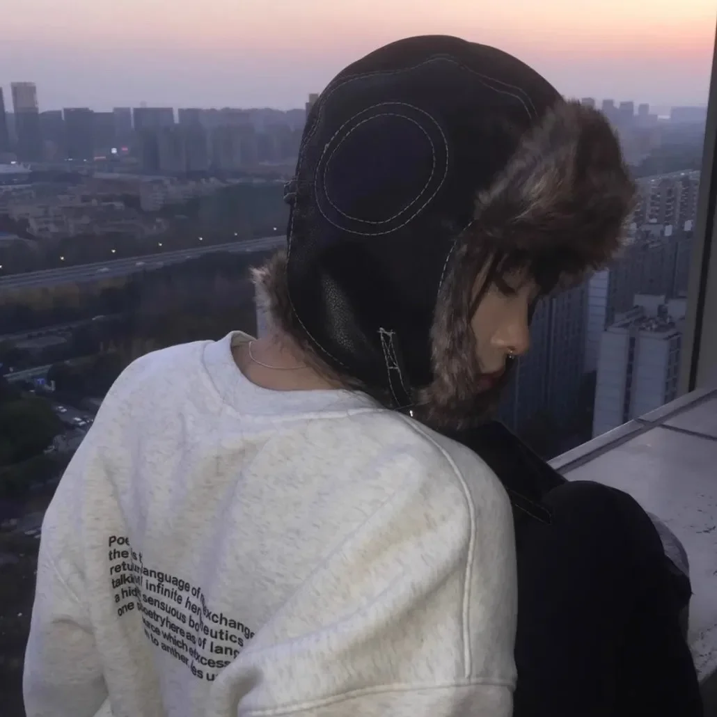 Зимние русские шапки для мужчин и женщин пилотная шапка-авиатор шапка-траппер из