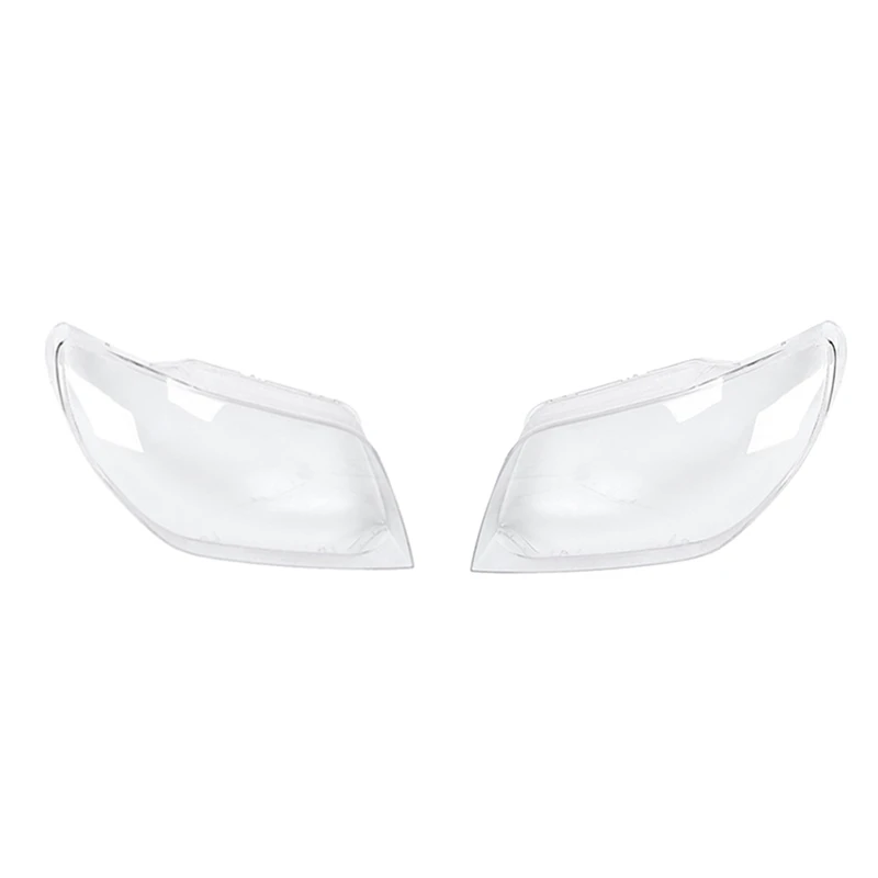 

New2pcs Car Clear Front Headlight Lens Cover Replacement Headlight Shell Cover For Mitsubishi Outlander - Right & Left