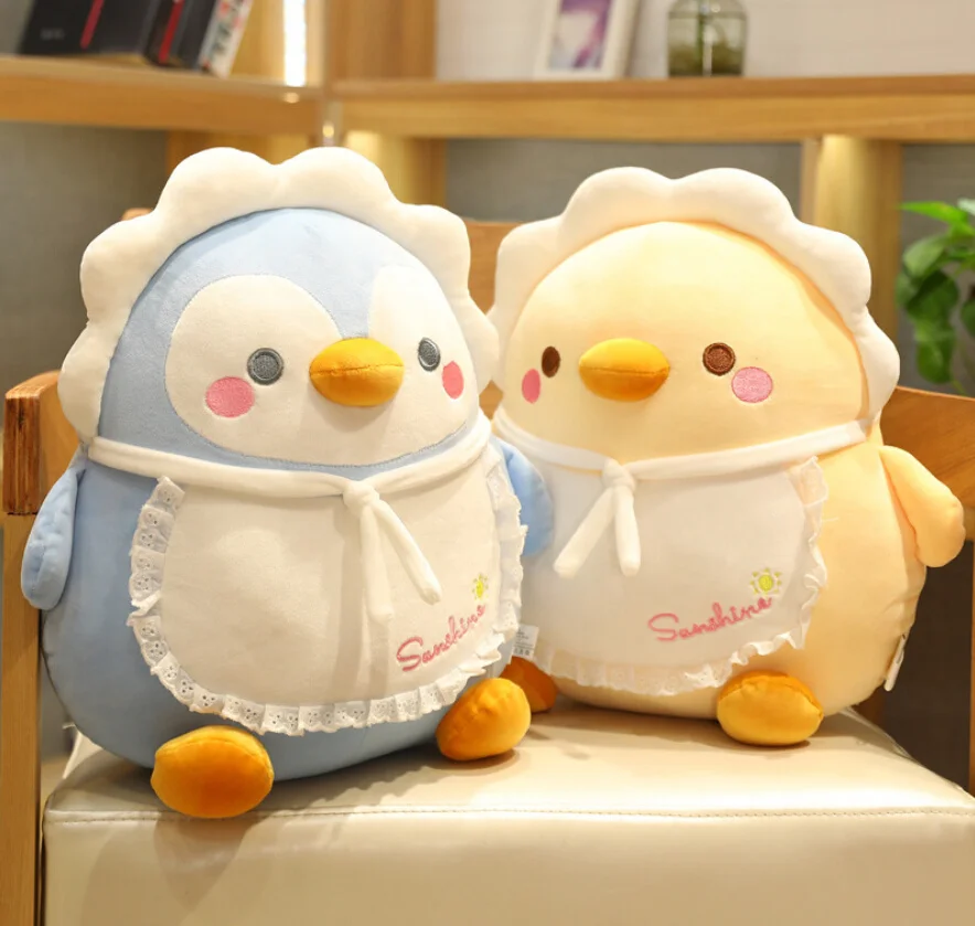 

Cute 40cm Animals Penguin Sea Lion Little Bear Pig Plush Toy Kawaii Soft Stuffed Animal Pillows Peluche Doll Toys