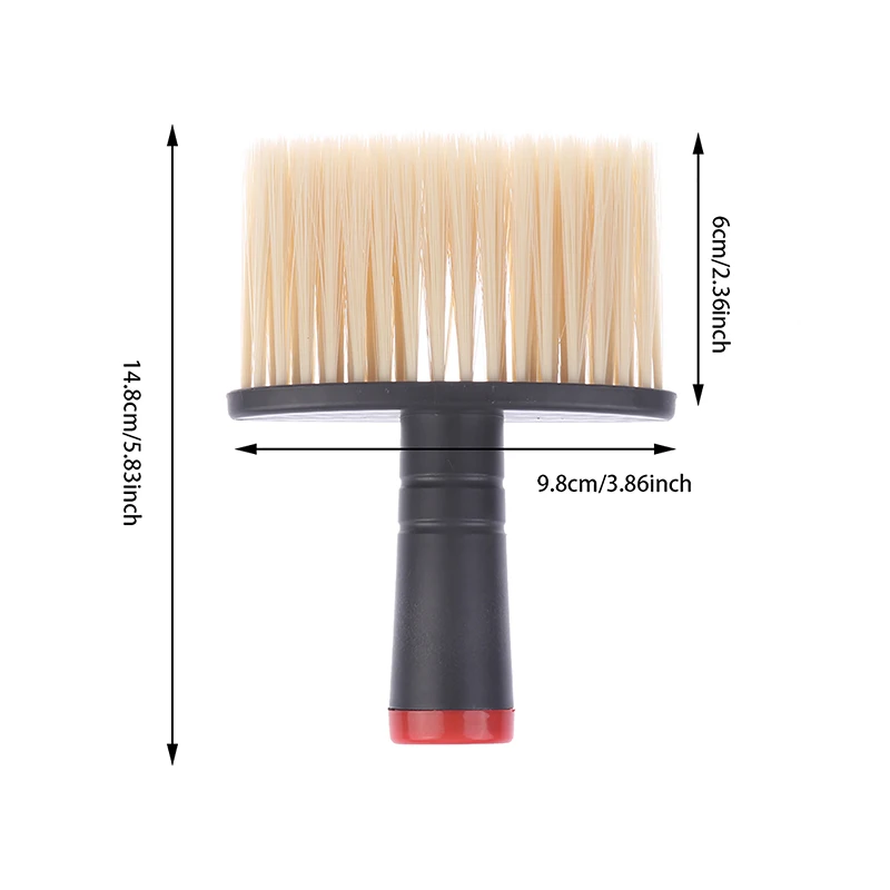 Профессиональные мягкие щетки для лица и шеи парикмахерские искусственные