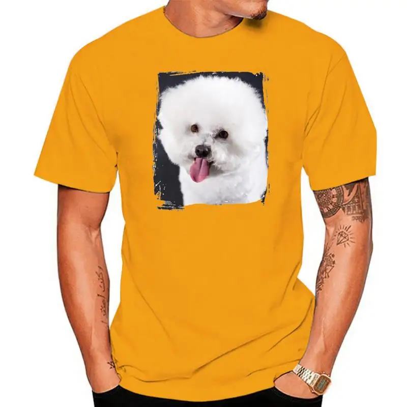 

Bichon Frise Dog Womens Boyfriend Fit T-Shirt