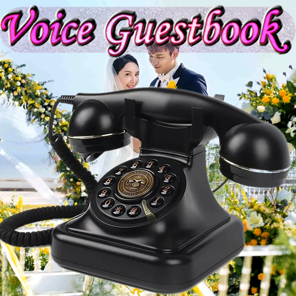 Аудио-телефонная гостевая книга для гостей свадьбы голосовая входа аудио