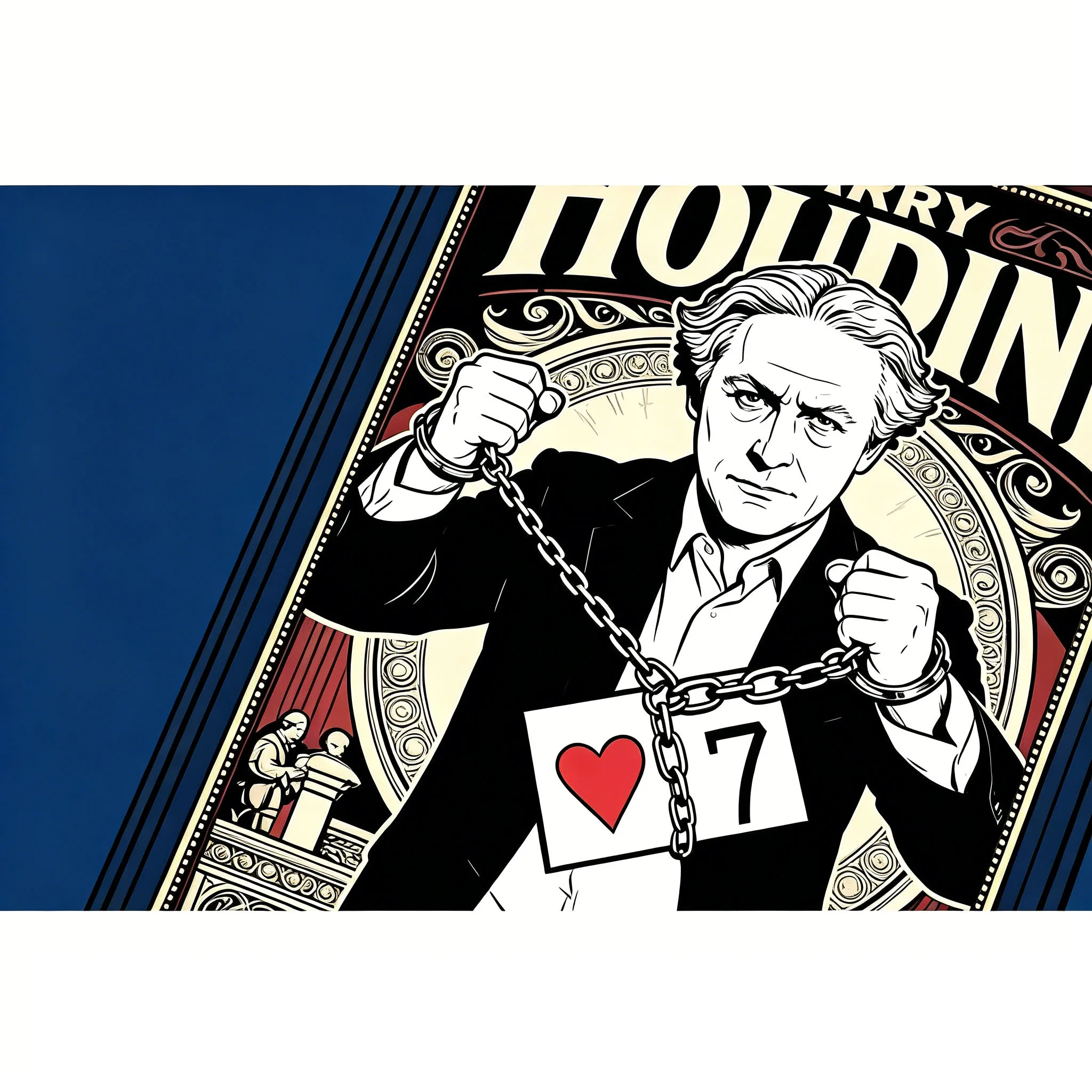 Фото Houdini 52 Prediction 2.0 от J.C. Magic: Фокус с предсказанием любой карты, ментализм, сценические фокусы, иллюзия с плакатом, реквизит для трюков №2