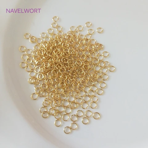 Позолоченные соединительные кольца NAVELWORT 300 шт.
