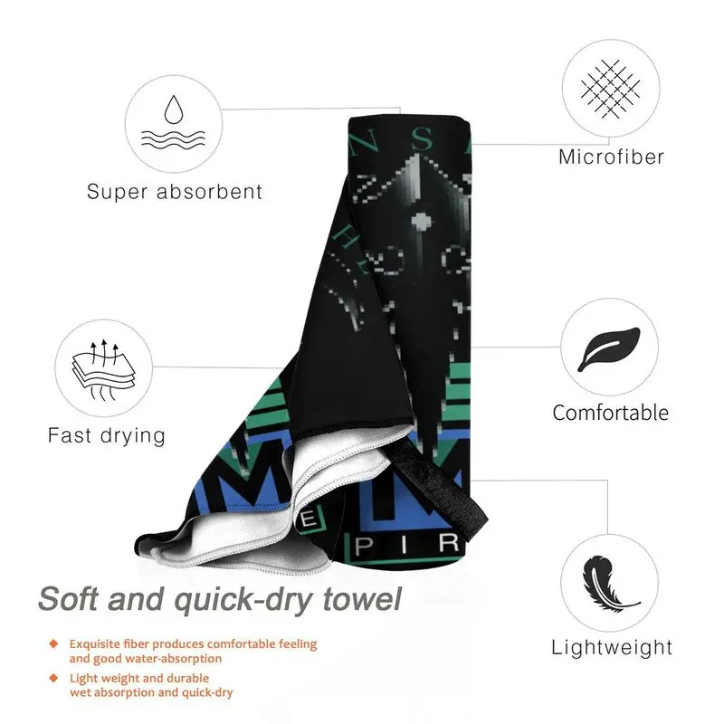 Быстросохнущее уличное полотенце Queensryche Empire для ванной комнаты