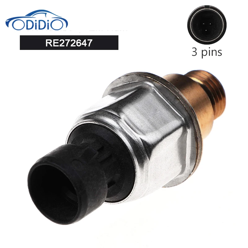 

ODiDiO 3 Pins Fuel Pressure Regulator Sensor RE272647 For John Deere